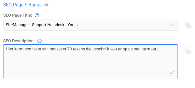 Wil je de online vindbaarheid van je website verbeteren? Voeg SEO descriptions toe aan je website.